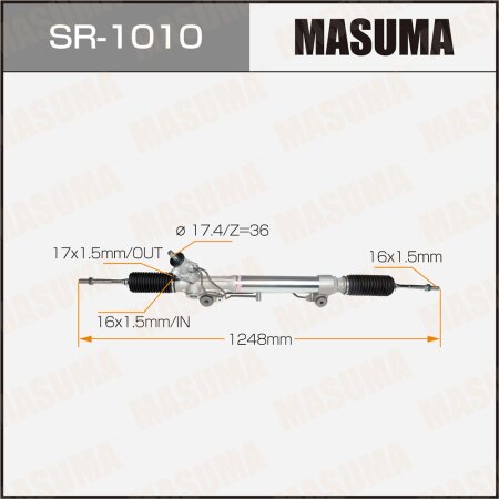 Gear assy, steering, SR-1010