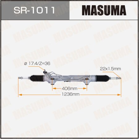 Gear assy, steering, SR-1011