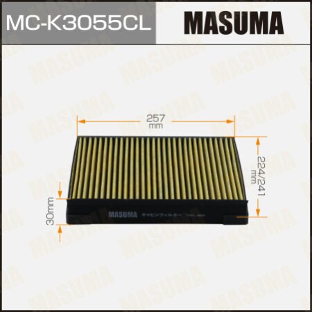 Cabin air filter Masuma charcoal, MC-K3055CL