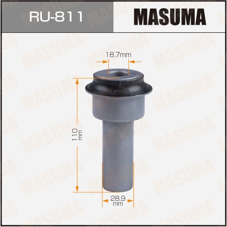 Silent block suspension bush Masuma, RU-811