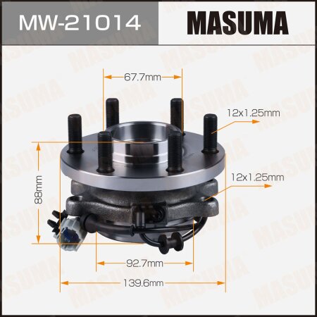 Wheel hub assembly Masuma, MW-21014