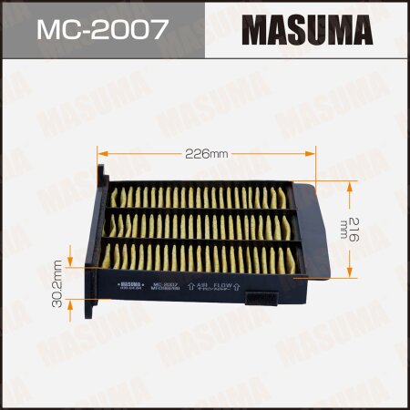 Cabin air filter Masuma, MC-2007