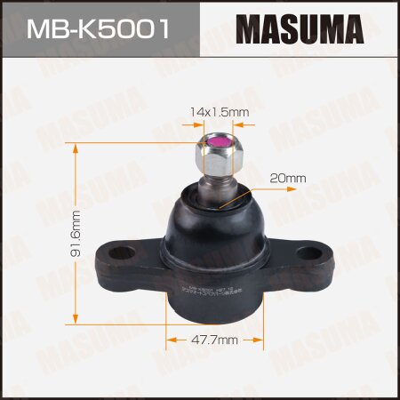 Ball joint Masuma, MB-K5001