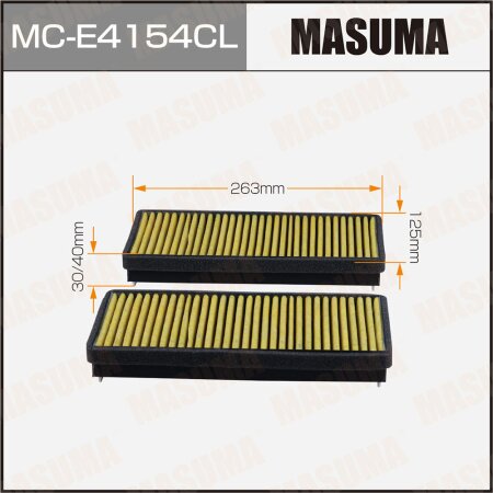 Cabin air filter Masuma charcoal, MC-E4154CL