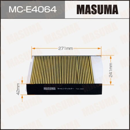 Cabin air filter Masuma, MC-E4064