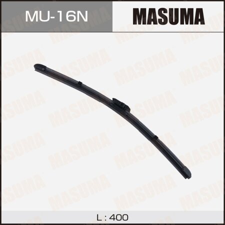 Wiper blade Masuma 16" (400mm) frameless, VATL 5.1 mount, MU-16N