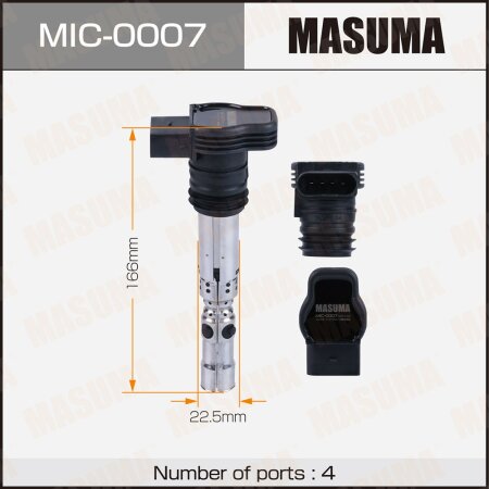 Ignition coil Masuma, MIC-0007