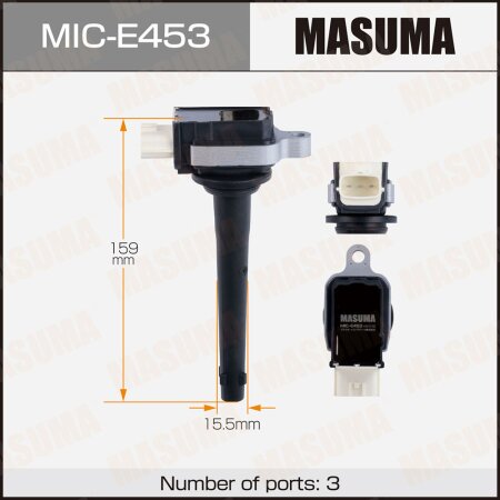 Ignition coil Masuma, MIC-E453