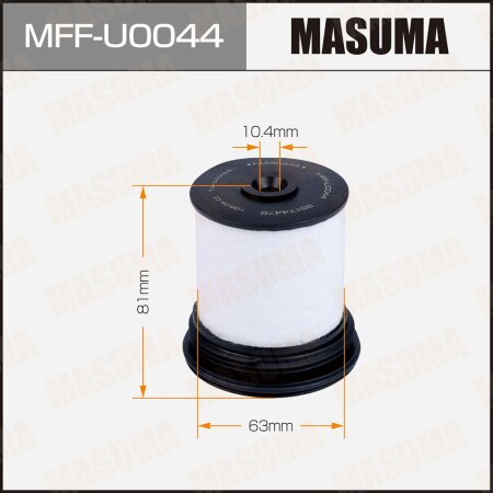 Fuel filter Masuma, MFF-U0044