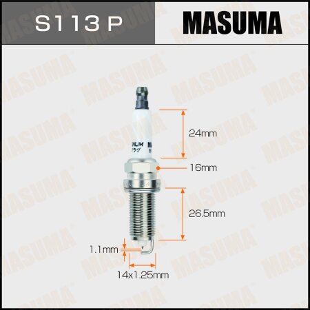 Spark plug Masuma platinum LZFR6AP11GS, S113P