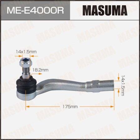 Tie rod end Masuma, ME-E4000R