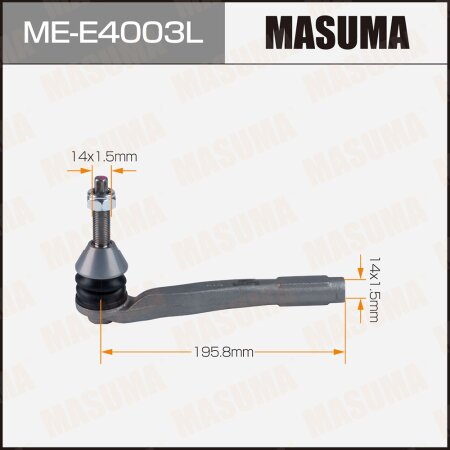 Tie rod end Masuma, ME-E4003L