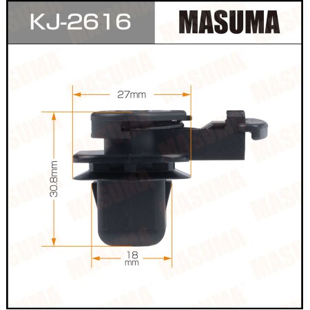 Retainer clip Masuma plastic, KJ-2616