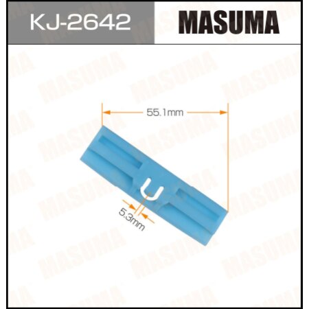 Retainer clip Masuma plastic, KJ-2642