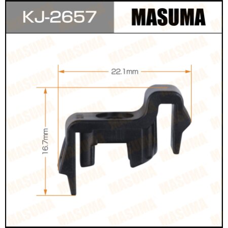 Retainer clip Masuma plastic, KJ-2657