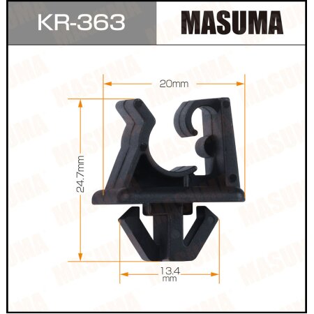 Retainer clip Masuma plastic, KR-363