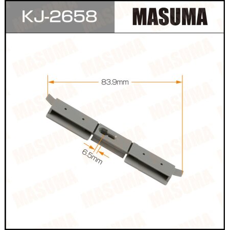 Retainer clip Masuma plastic, KJ-2658