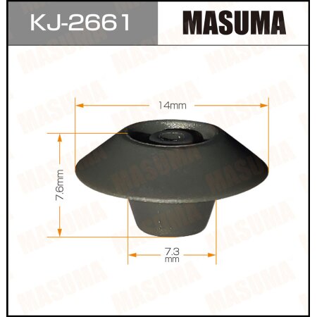 Retainer clip Masuma plastic, KJ-2661