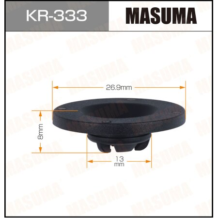 Retainer clip Masuma plastic, KR-333