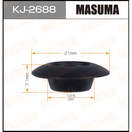 Retainer clip Masuma plastic, KJ-2688