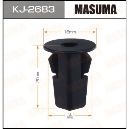 Retainer clip Masuma plastic, KJ-2683