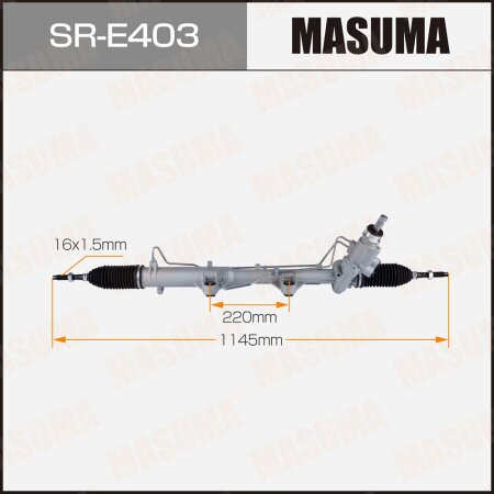 Gear assy, steering, SR-E403