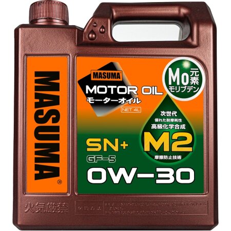 Engine oil MASUMA 0W30 M2 SN+/GF-5 gasoline, synthetic 4L, M-2015E