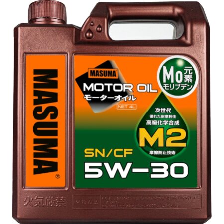 Engine oil MASUMA 5W30 M2 SN/CF universal, synthetic 4L, M-2017E