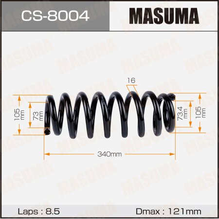 Coil spring Masuma, CS-8004