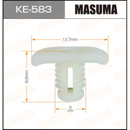 Retainer clip Masuma plastic, KE-583