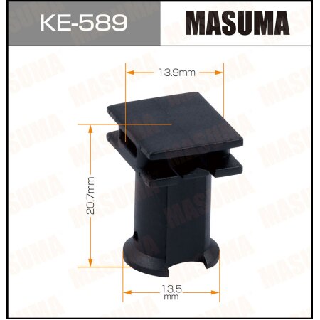 Retainer clip Masuma plastic, KE-589