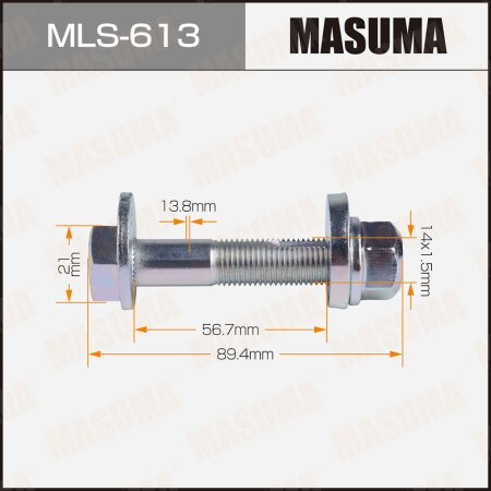 Camber adjustment bolt Masuma, MLS-613
