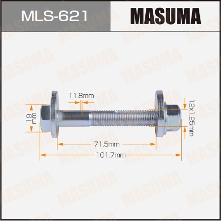 Camber adjustment bolt Masuma, MLS-621