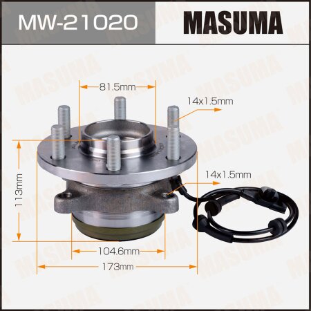 Wheel hub assembly Masuma, MW-21020