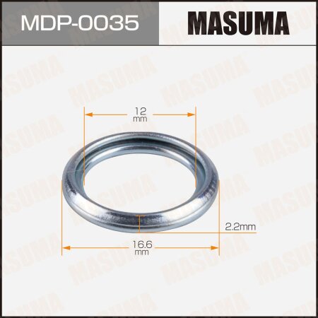 Oil drain plug washer (gasket) Masuma, MDP-0035
