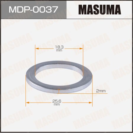 Oil drain plug washer (gasket) Masuma, MDP-0037