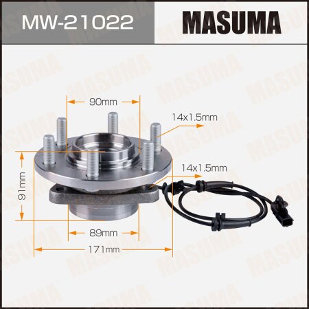 Wheel hub assembly Masuma, MW-21022