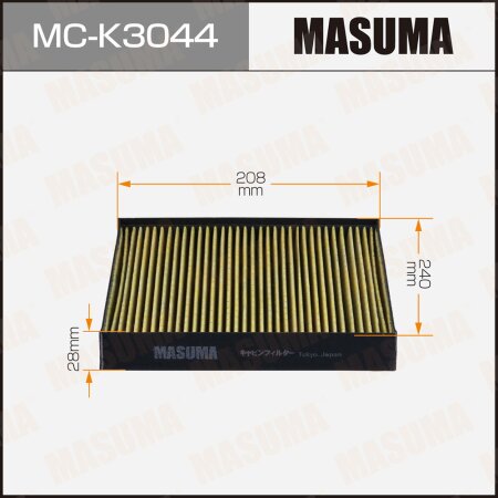 Cabin air filter Masuma, MC-K3044