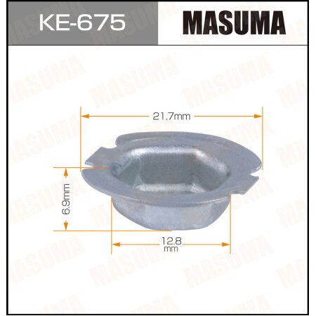 Retainer clip Masuma plastic, KE-675