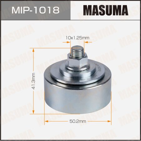 Drive belt idler pulley Masuma, MIP-1018