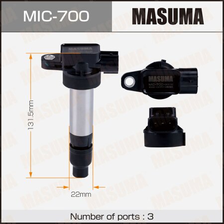 Ignition coil Masuma, MIC-700