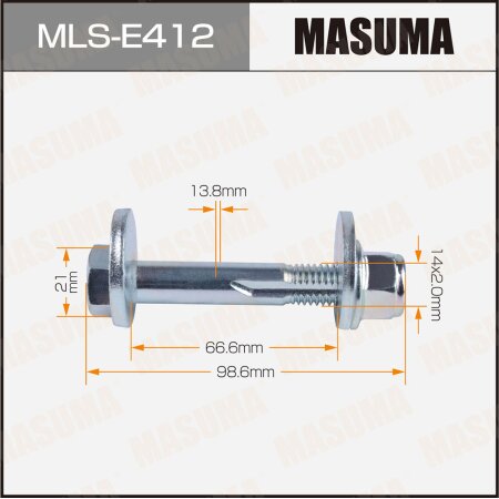 Camber adjustment bolt Masuma, MLS-E412