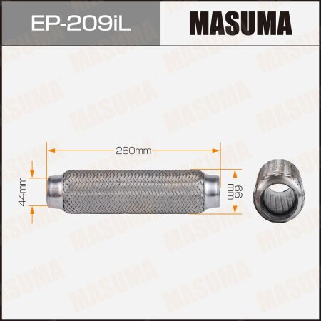 Flex pipe Masuma InterLock 44x260 heavy duty, EP-209iL