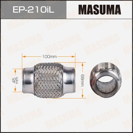 Flex pipe Masuma InterLock 45x100 heavy duty, EP-210iL