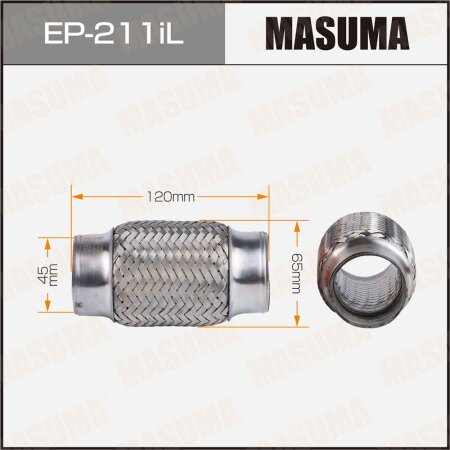 Flex pipe Masuma InterLock 45x120 heavy duty, EP-211iL