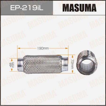 Flex pipe Masuma InterLock 48x180 heavy duty, EP-219iL