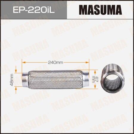 Flex pipe Masuma InterLock 48x240 heavy duty, EP-220iL