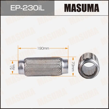 Flex pipe Masuma InterLock 51x190 heavy duty, EP-230iL