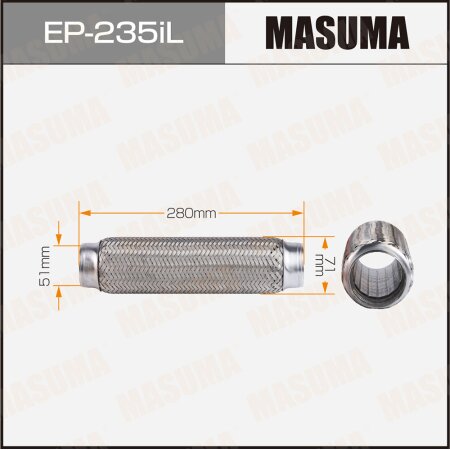 Flex pipe Masuma InterLock 51x280 heavy duty, EP-235iL