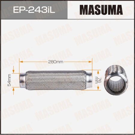 Flex pipe Masuma InterLock 54x280 heavy duty, EP-243iL